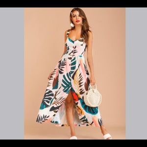 Tropical Maxi Dress - Size XL